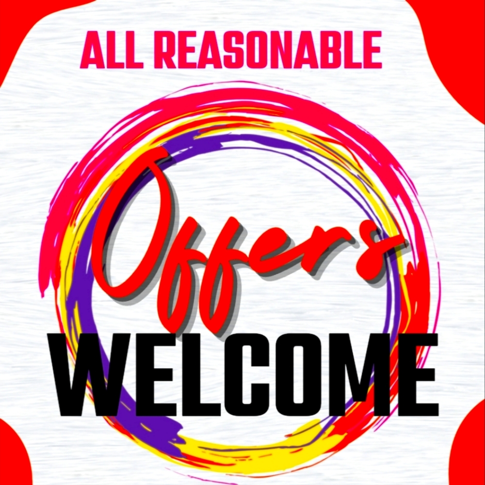 Send me an offer!! You never know I might accept it 😌 😏